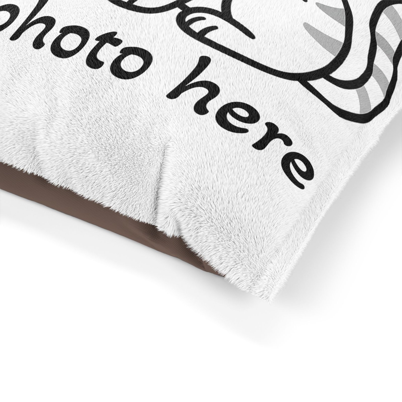 Personalized Pet Bed with Photo and Names - Image 2