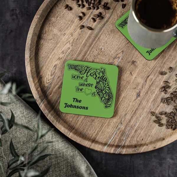 Florida Coasters - Dark Green