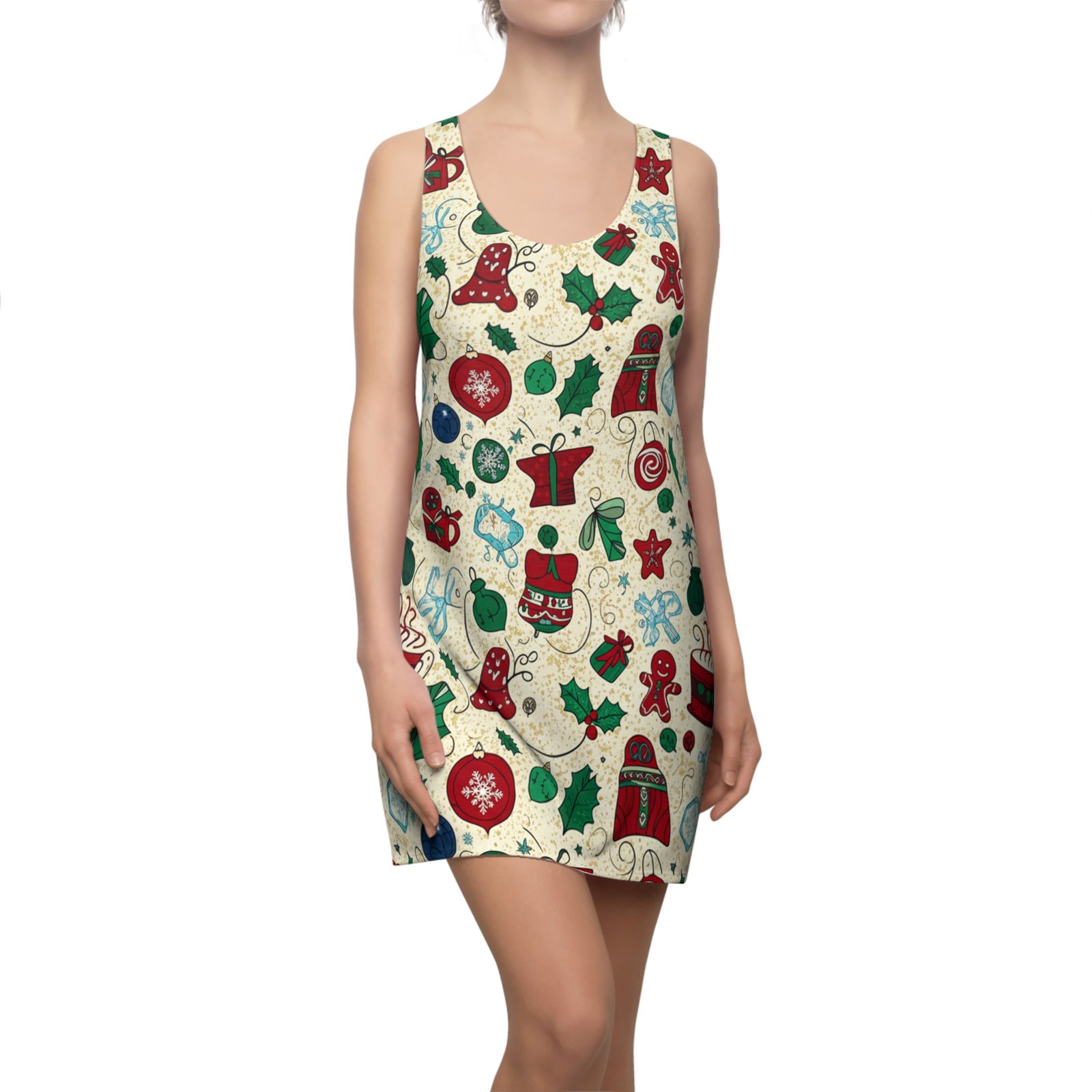 Festive Holiday Racerback Dress