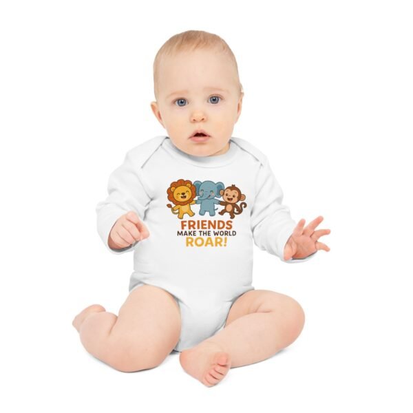 Cute Animal Friends Baby Bodysuit