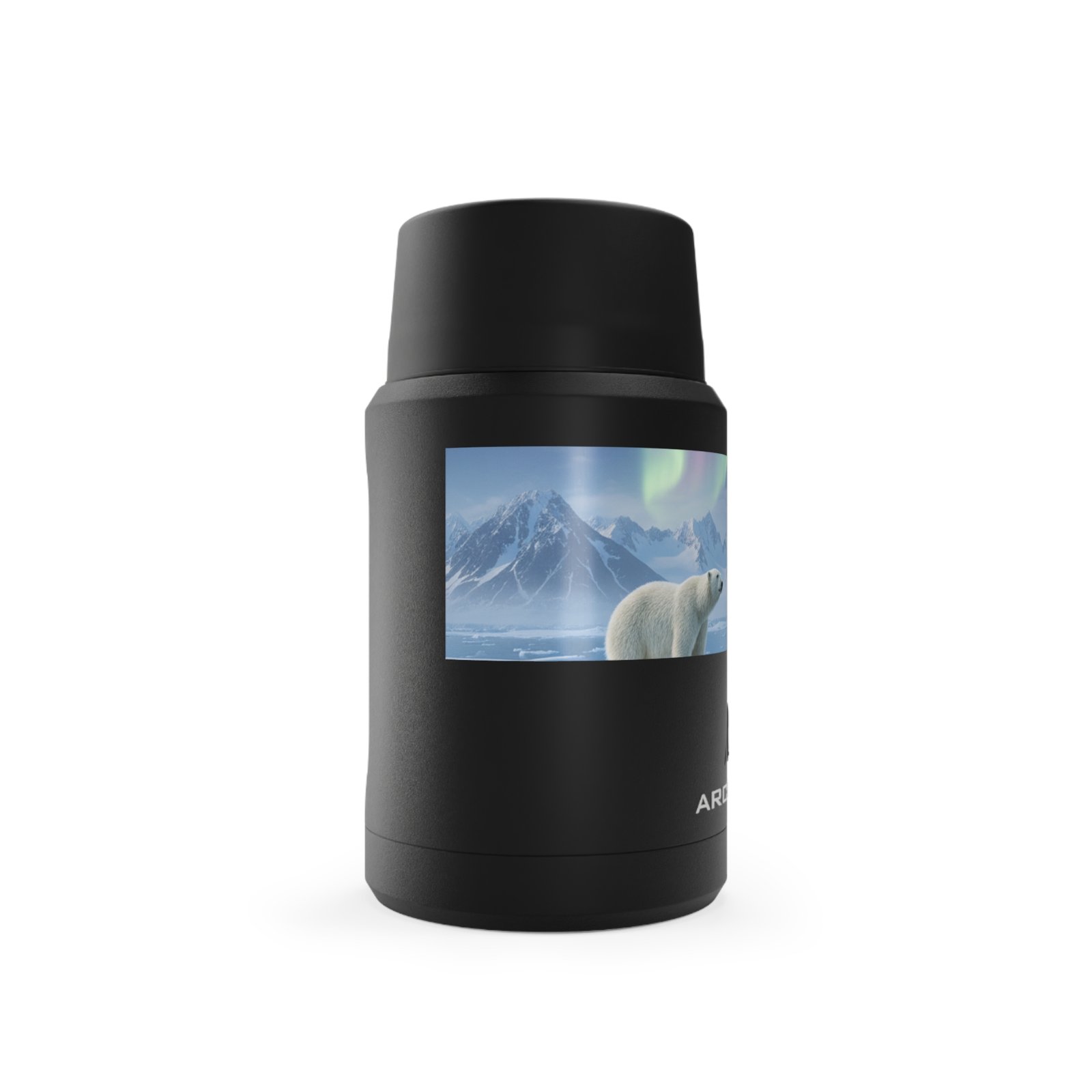 Personalized Polar Bears and Orca Food Storage Container – Insulated ...