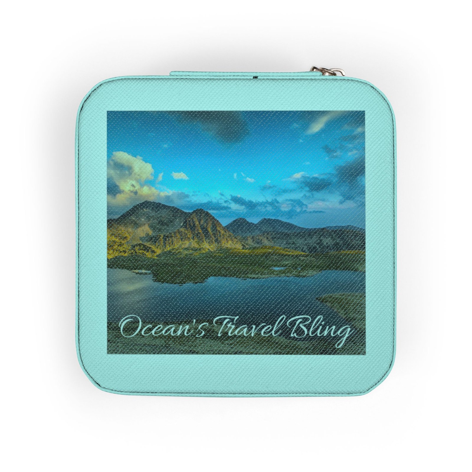 Personalized Elegant Jewelry Travel Case - Image 8