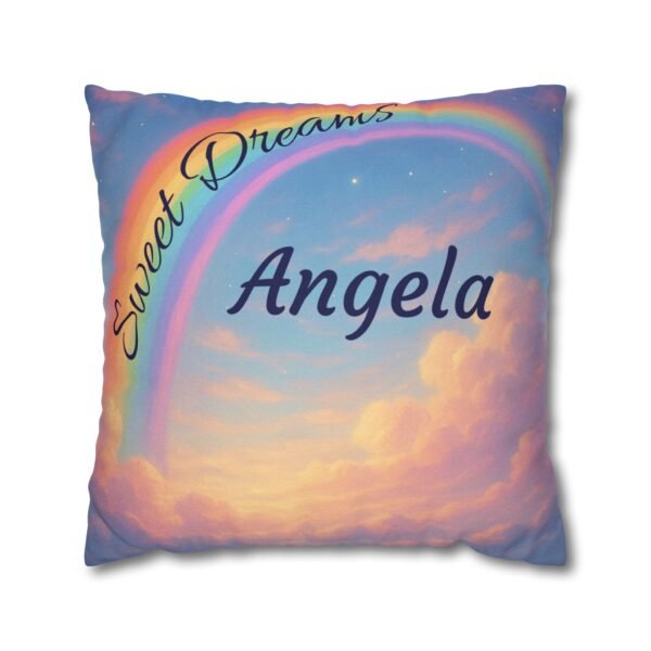 Personalized Dreamy Rainbow Pillowcase