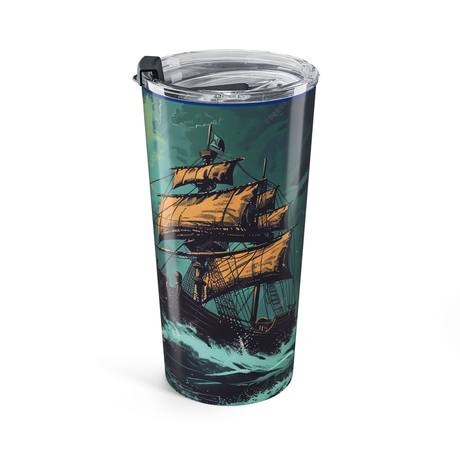 Personalized Nautical Adventure Tumbler, 20oz - Image 4