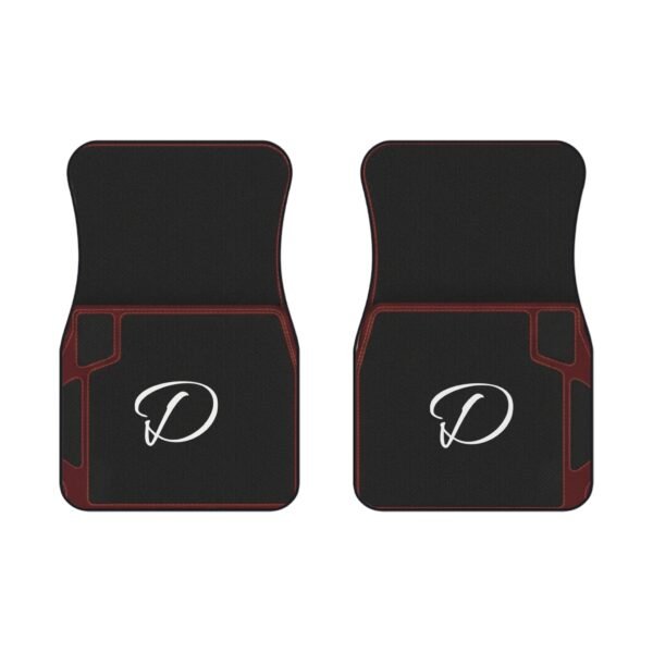 Monogrammed Stylish Car Mats for Front