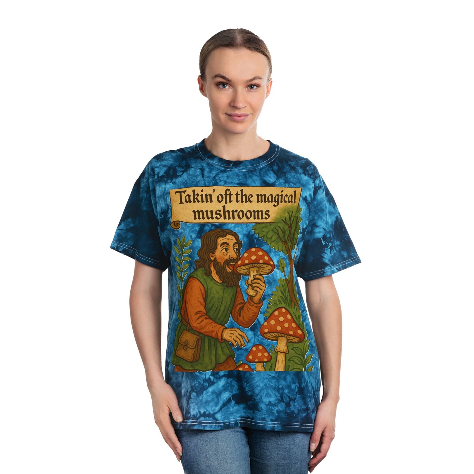Magical Mushroom Tie-Dye Tee - Image 2