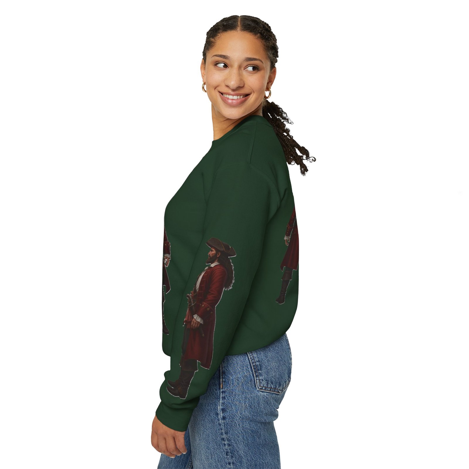 Personalized Pirate-Themed Unisex Sweatshirt - Image 6