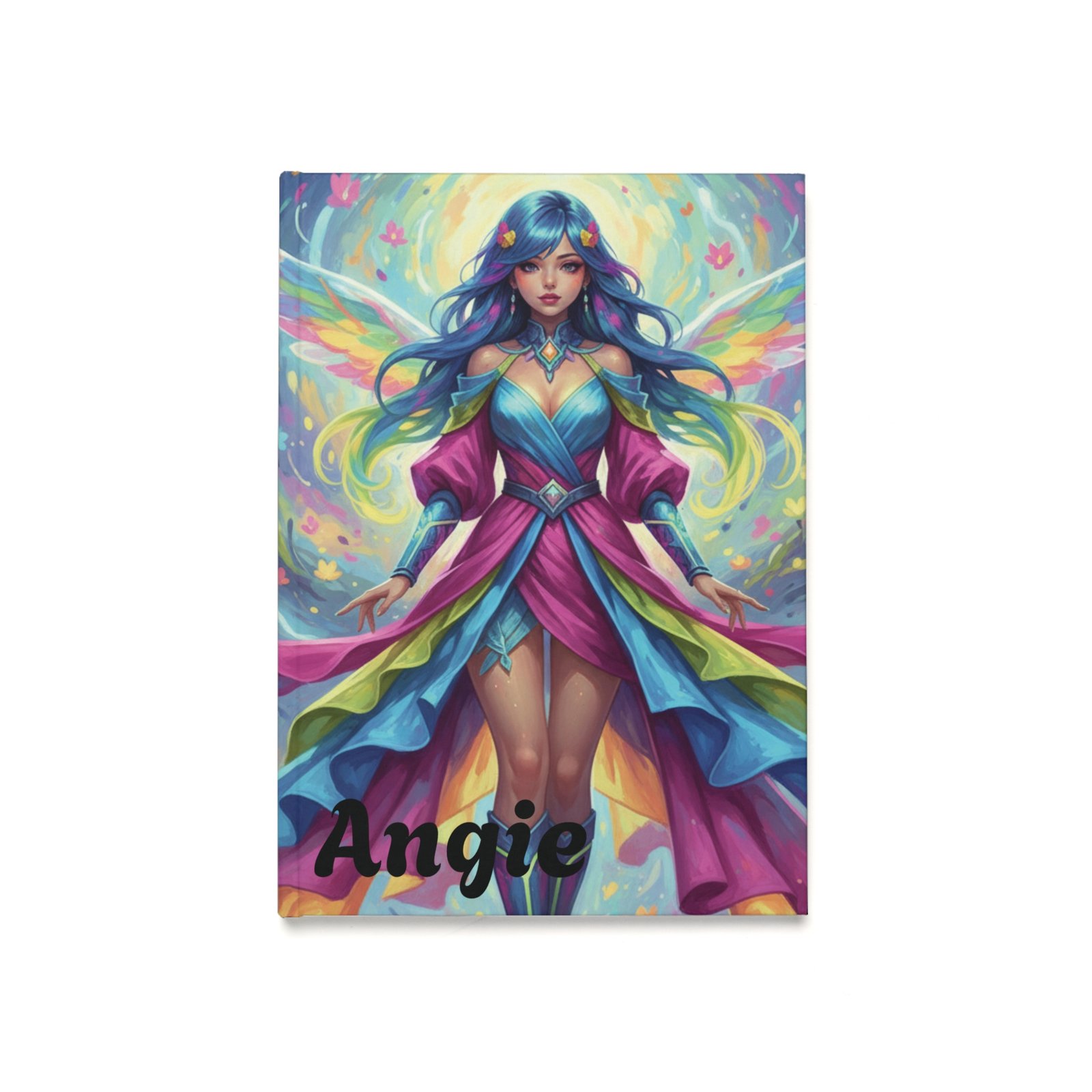 Fantasy Fairy Hardcover Journal, Personalized Notebook - Image 5