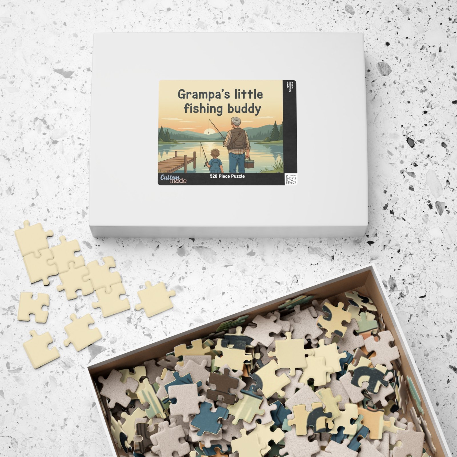 Fishing Buddy Puzzle for Grampa - Image 12