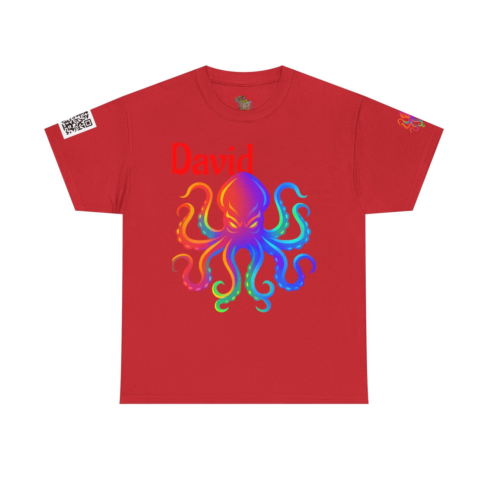 Personalized Colorful Kraken Graphic Tee - Image 11