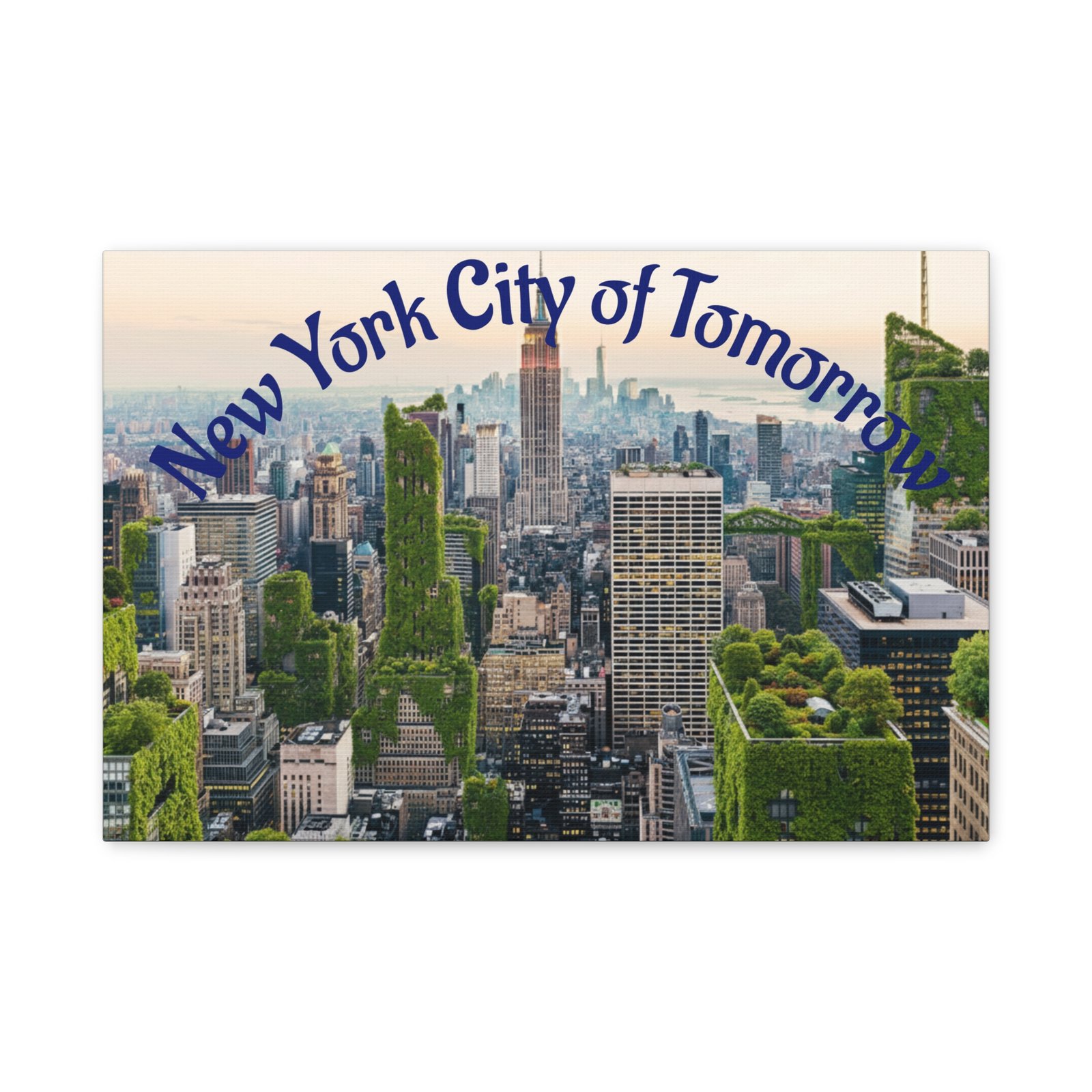 New York City of Tomorrow Canvas Print - Image 5