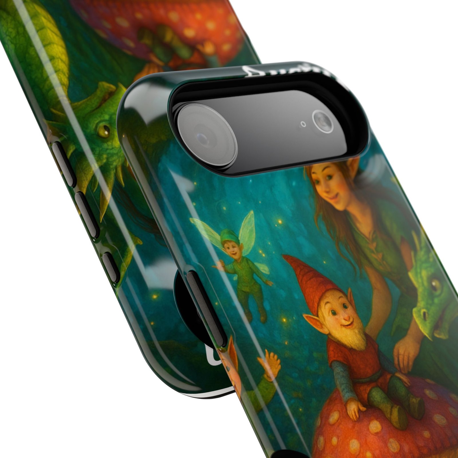 Personalized Colorful Phone Case with Magical Mystical Forest - Image 5