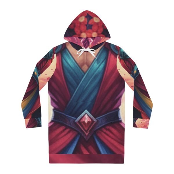 Vibrant Fantasy Men's Long Hoodie
