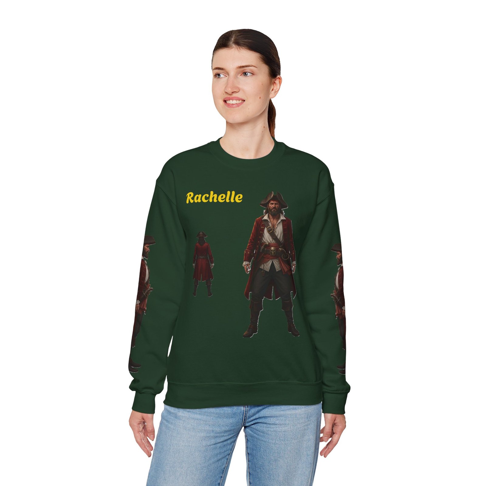 Personalized Pirate-Themed Unisex Sweatshirt - Image 5