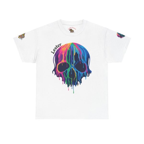 Personalized Colorful Melting Skull Tee