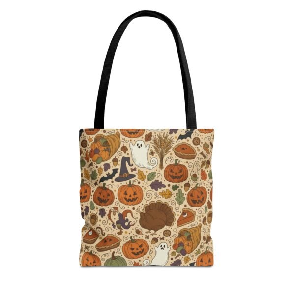 Pumpkin-Themed Tote Bag