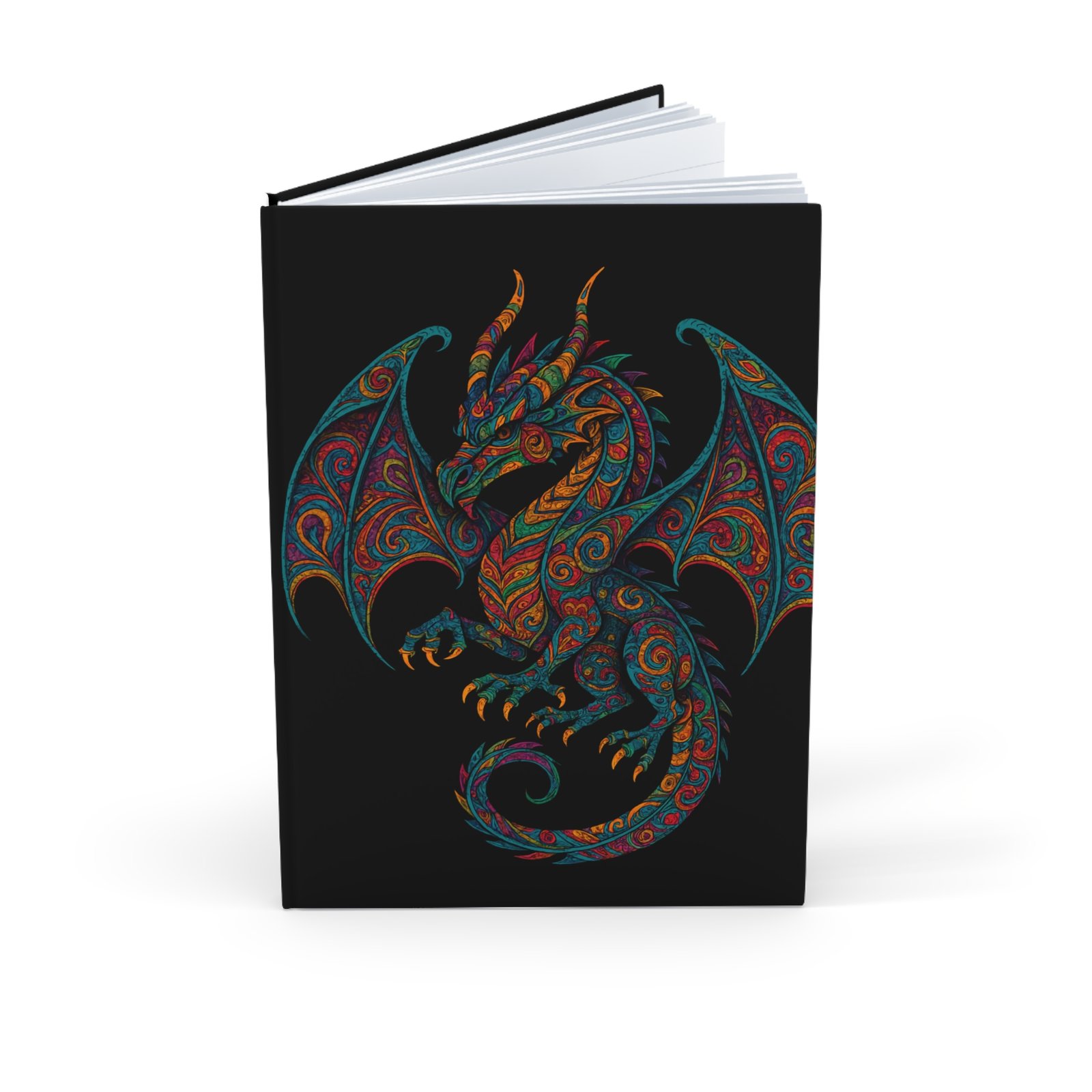 Colorful Dragon Hardcover Personalized Journal - Image 9