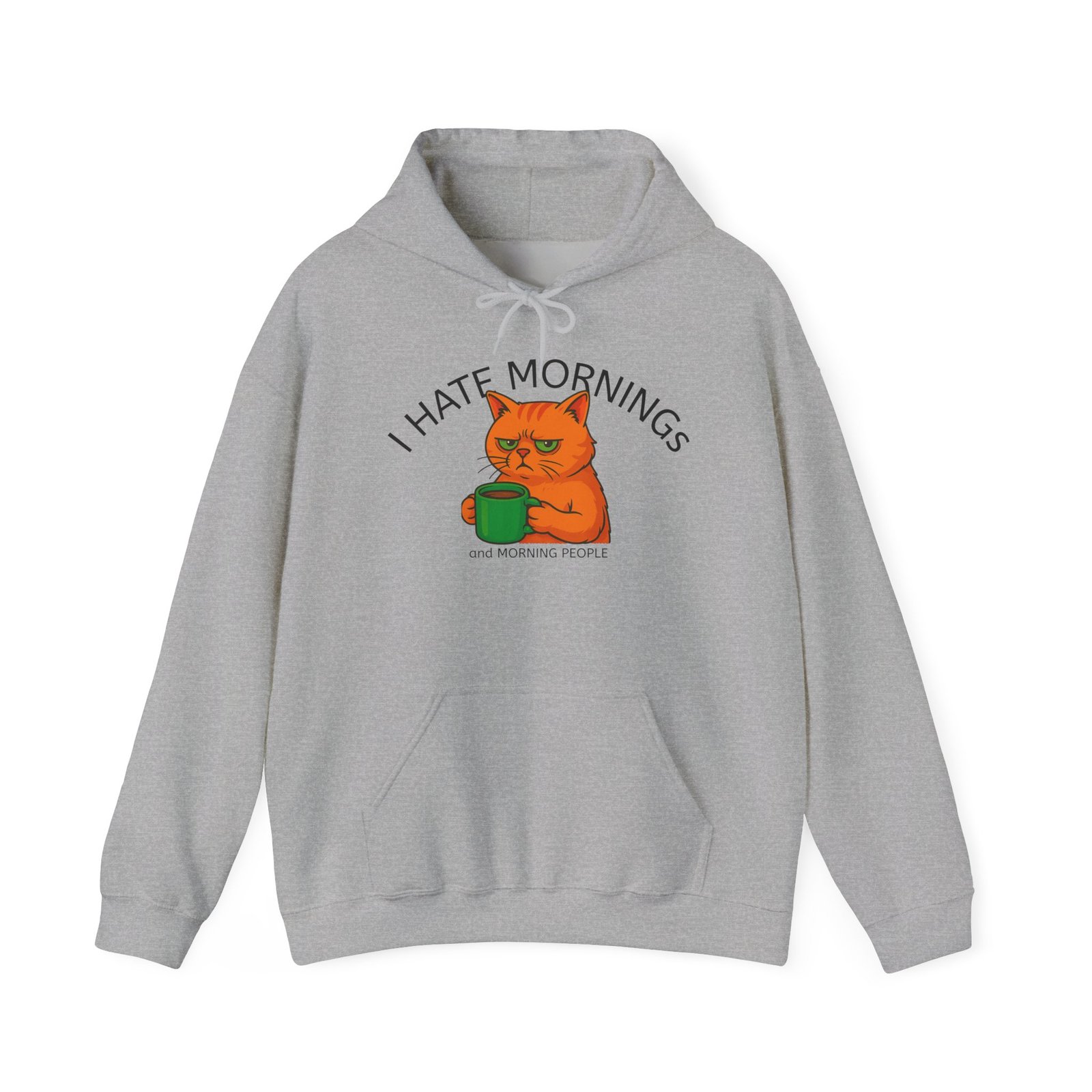 Funny Cat-Themed Hoodie Pullover - Image 5