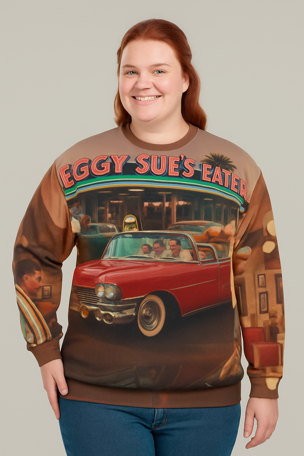 Retro Diner Sweatshirt - Image 7