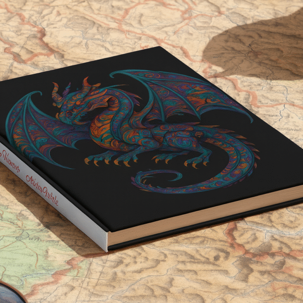 Colorful Dragon Hardcover Personalized Journal
