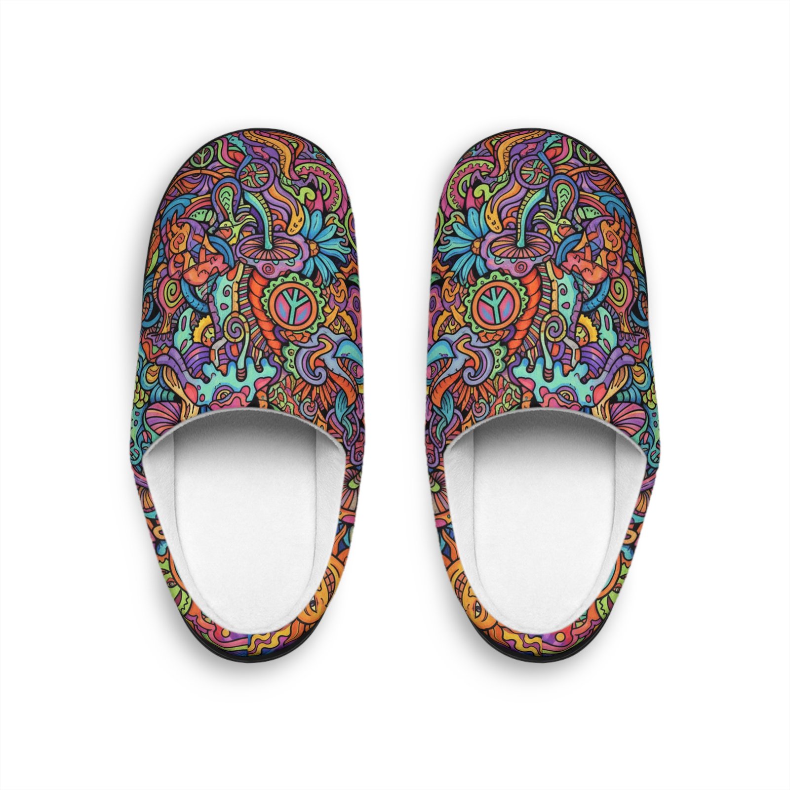 Vibrant Bohemian Women's Indoor Slippers