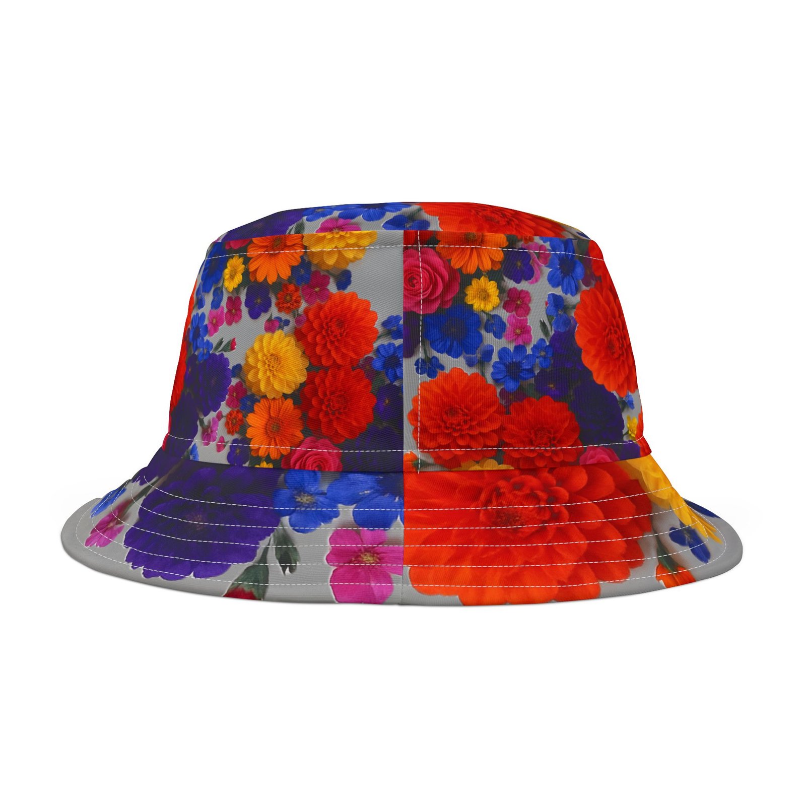 Floral Bucket Hat, Summer Hat - Image 4