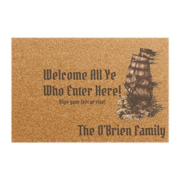 Personalized Nautical Doormat