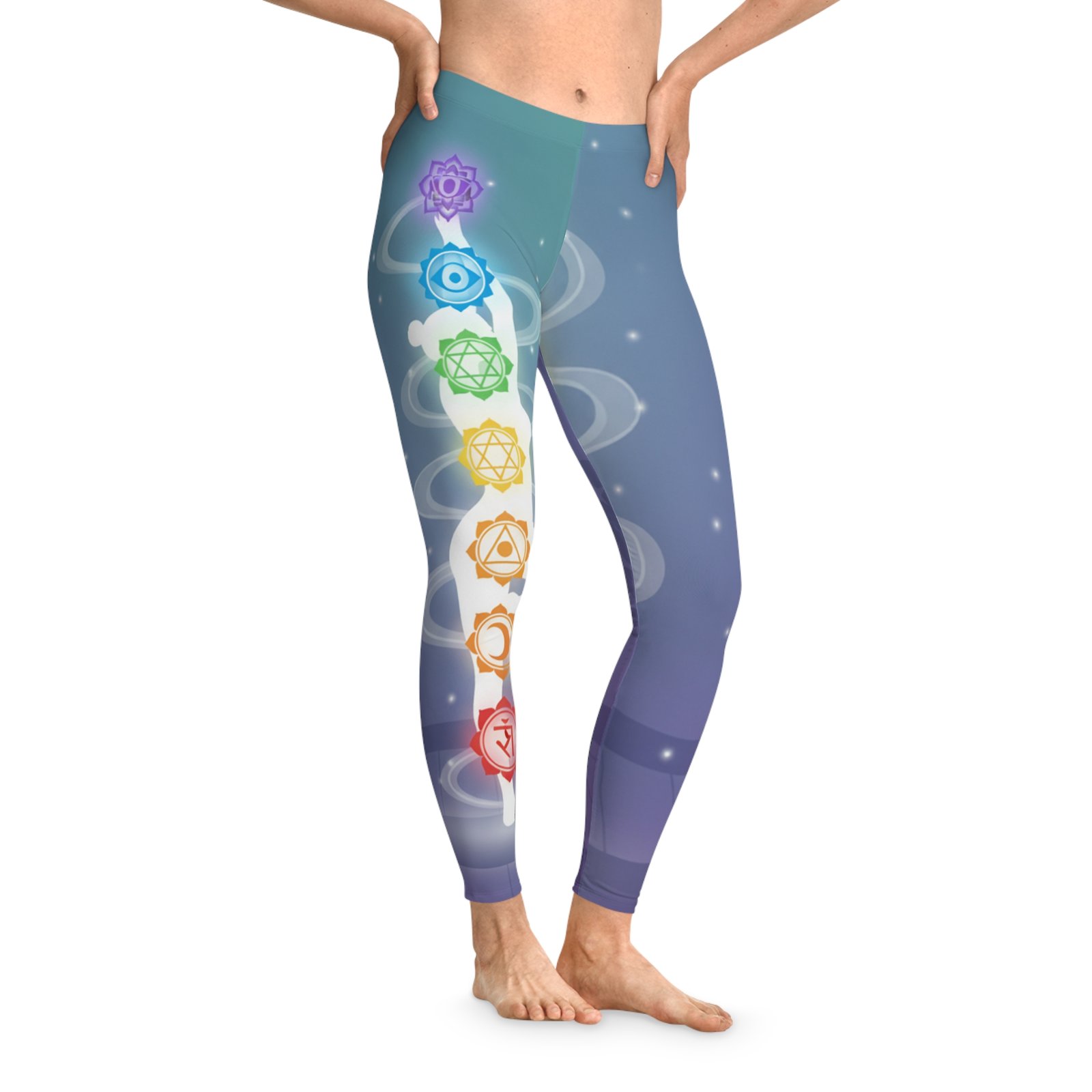 Chakra Stretchy Leggings - Image 3