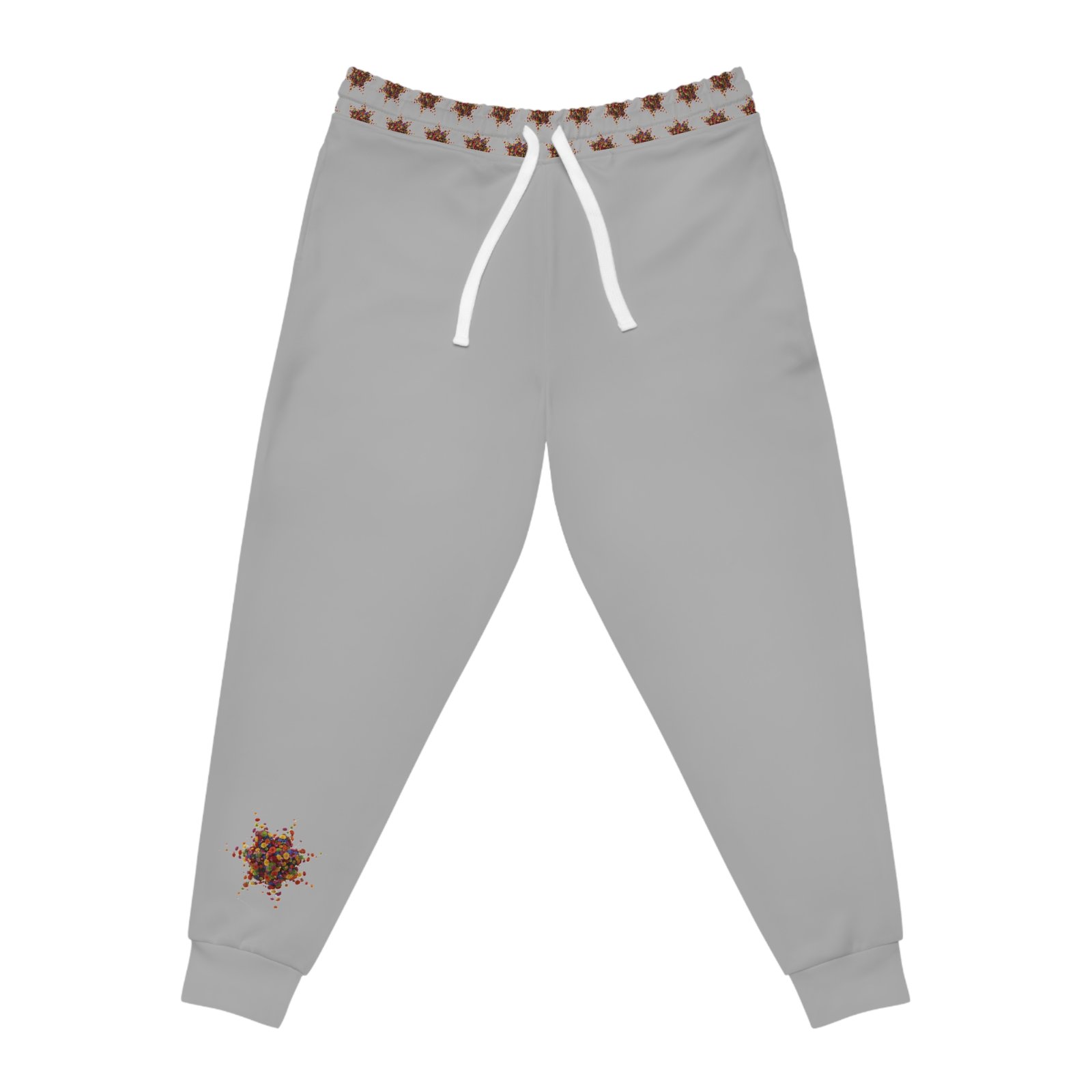 Trendy Athletic Joggers with Unique Design - Image 4