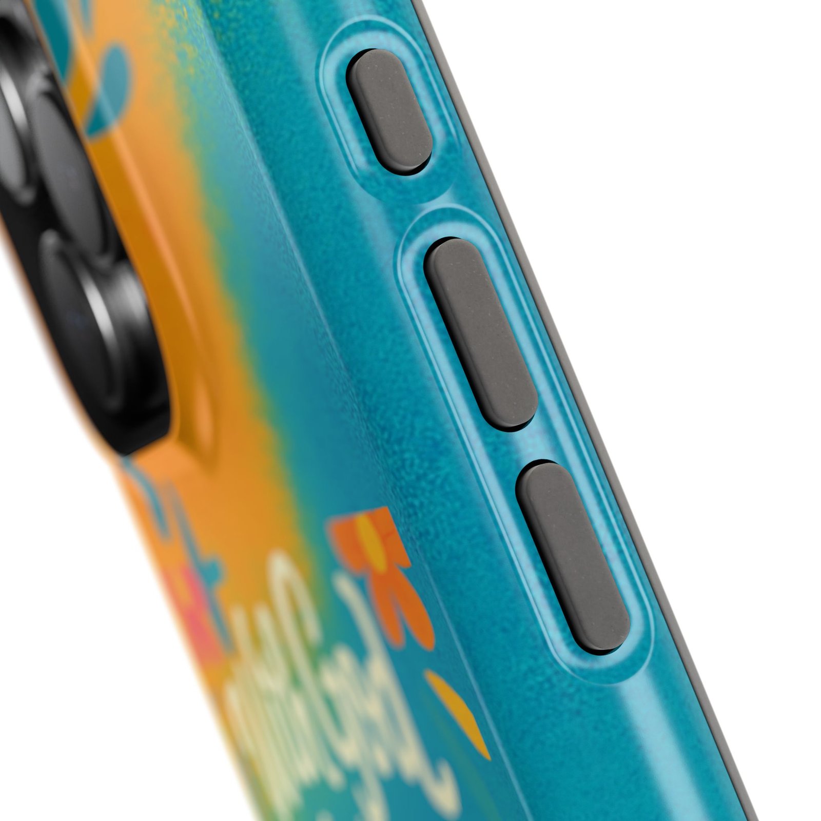 Colorful Phone Case with Inspirational Quote - Image 3