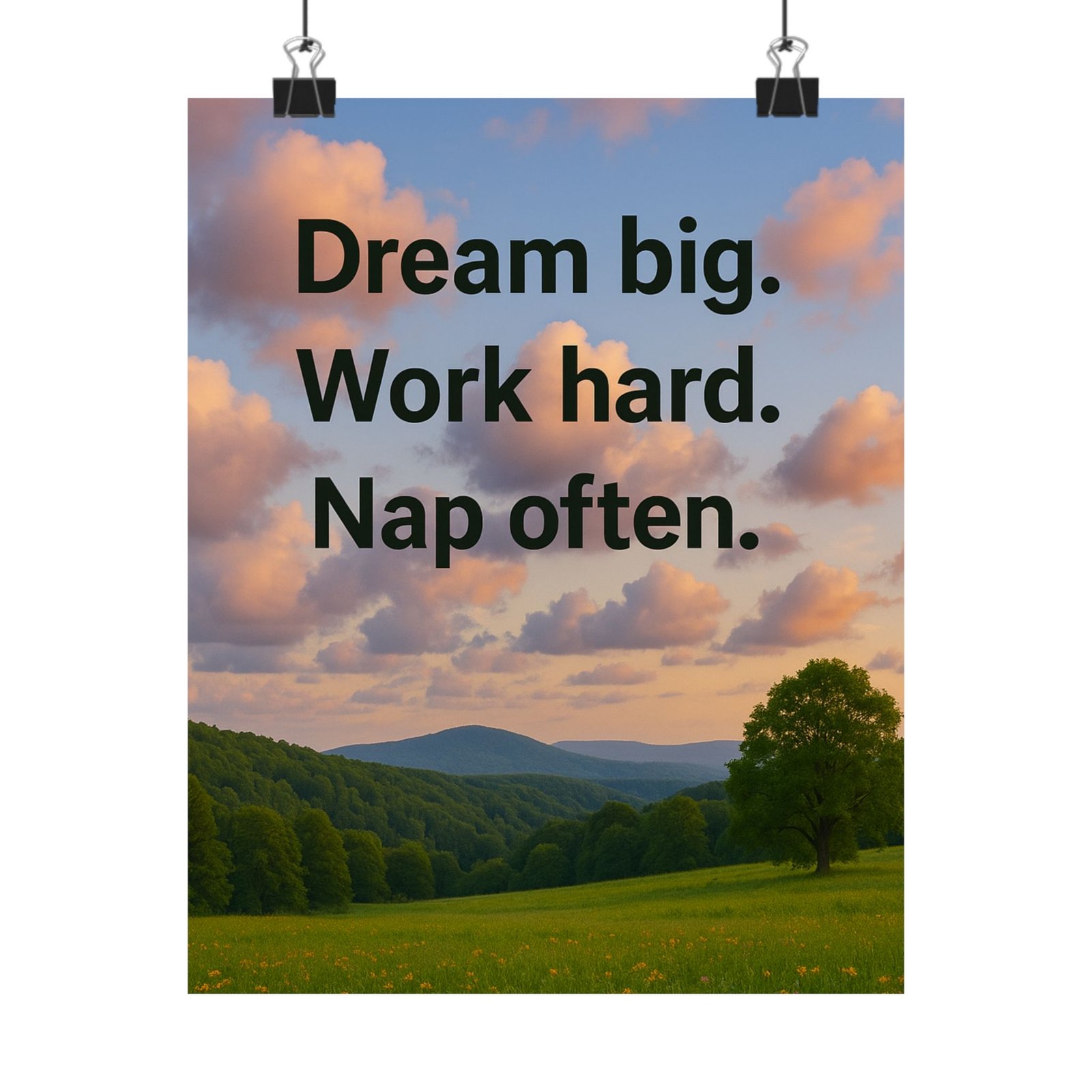 Inspirational Funny Matte Vertical Posters