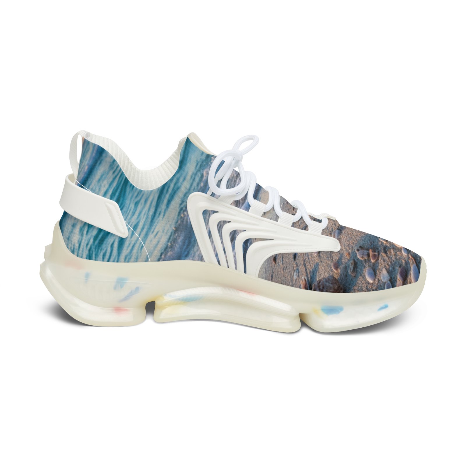 Ocean-Inspired Women's Mesh Sneakers - Image 4