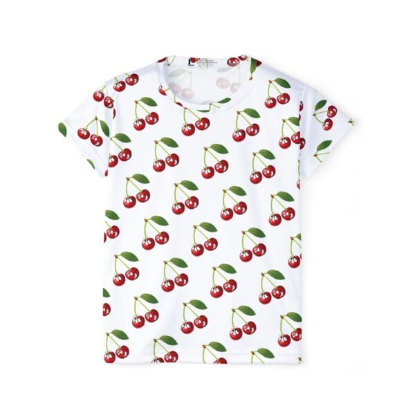 Women's Sassy Cherry Print Sports Jersey