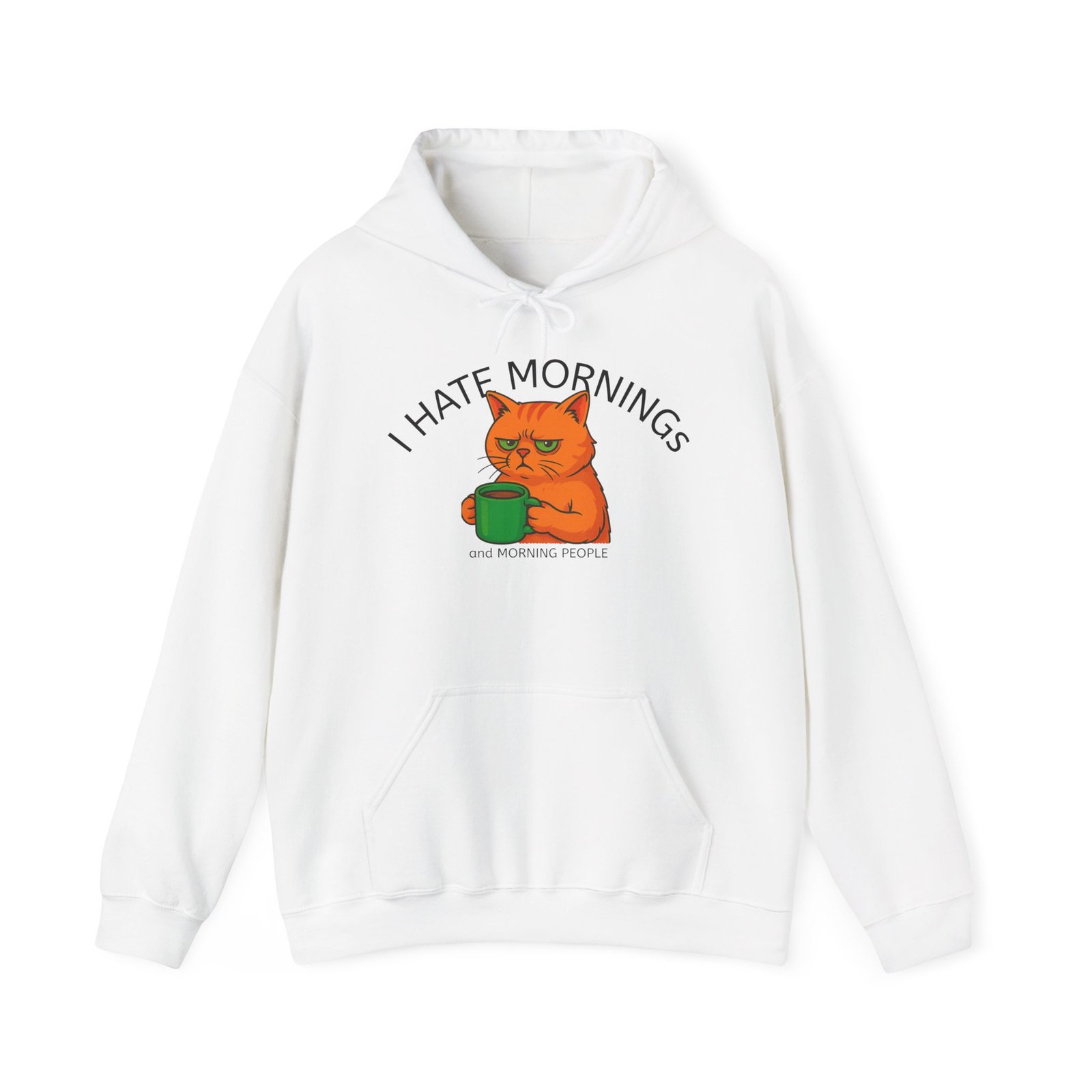 Funny Cat-Themed Hoodie Pullover