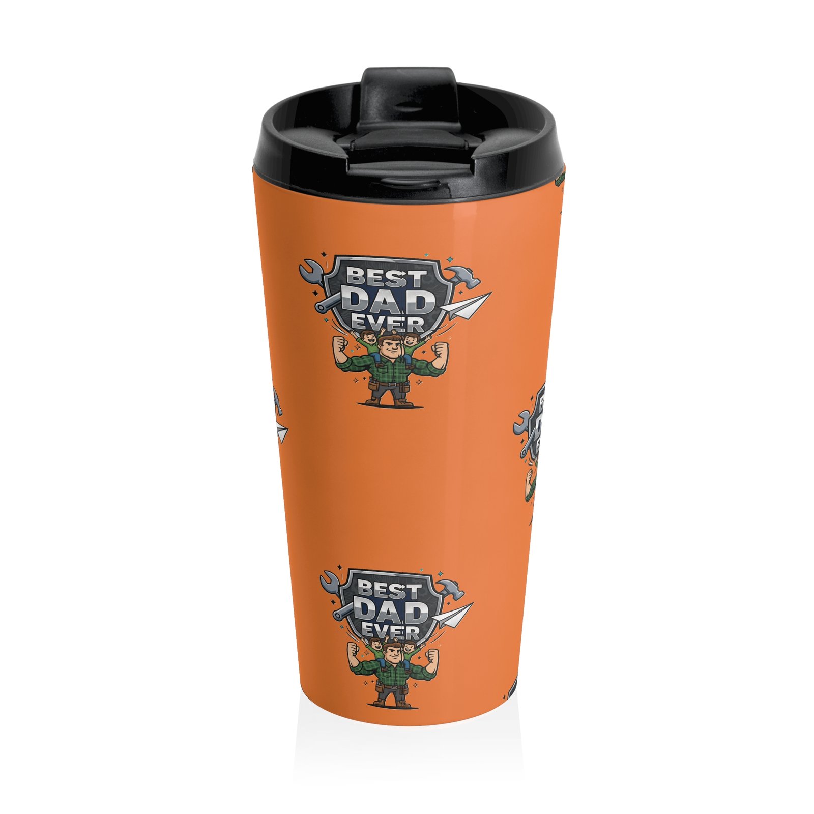Personalized He-Man Best Dad Ever Travel Mug - Image 2