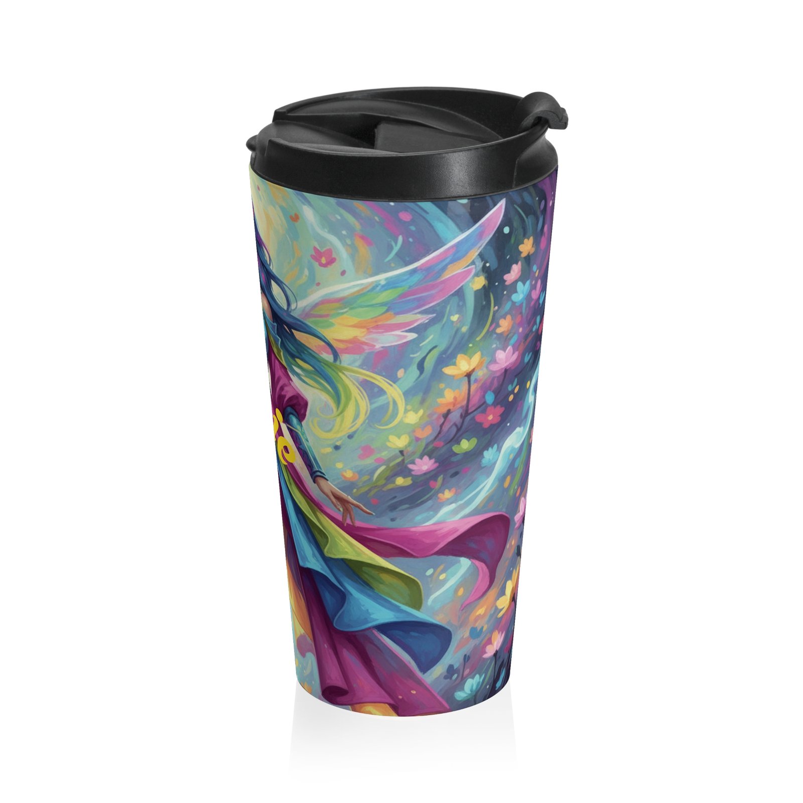 Vibrant Personalized Travel Mug for Coffee Lovers - Image 4