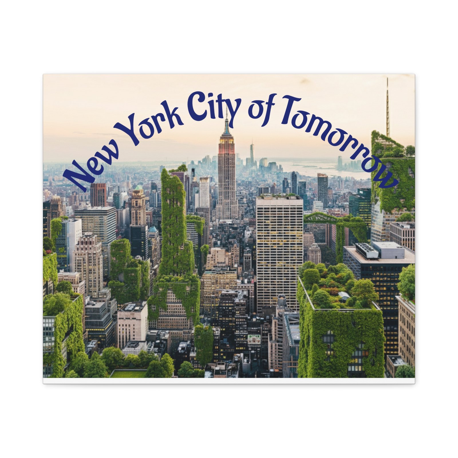 New York City of Tomorrow Canvas Print - Image 8