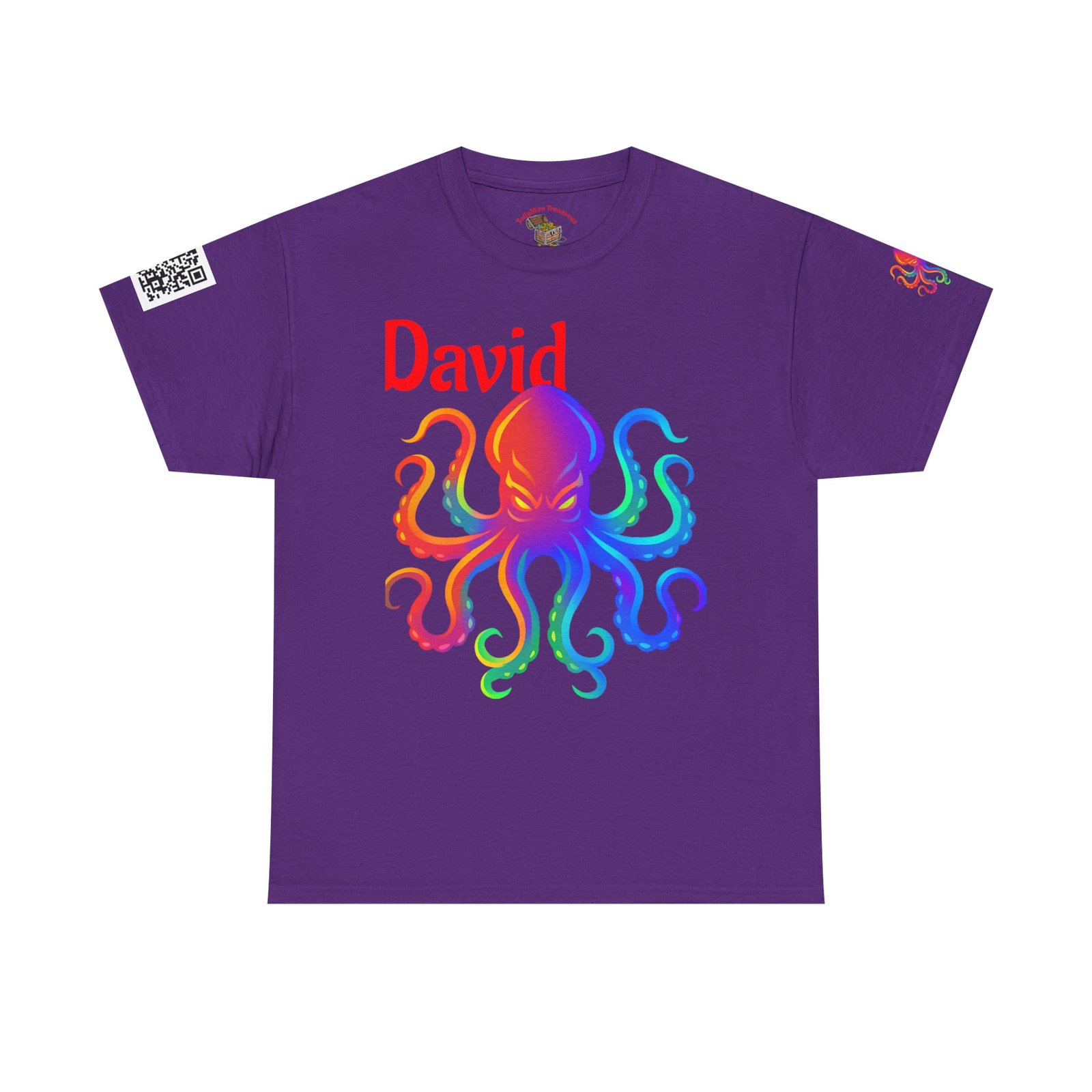 Personalized Colorful Kraken Graphic Tee - Image 10