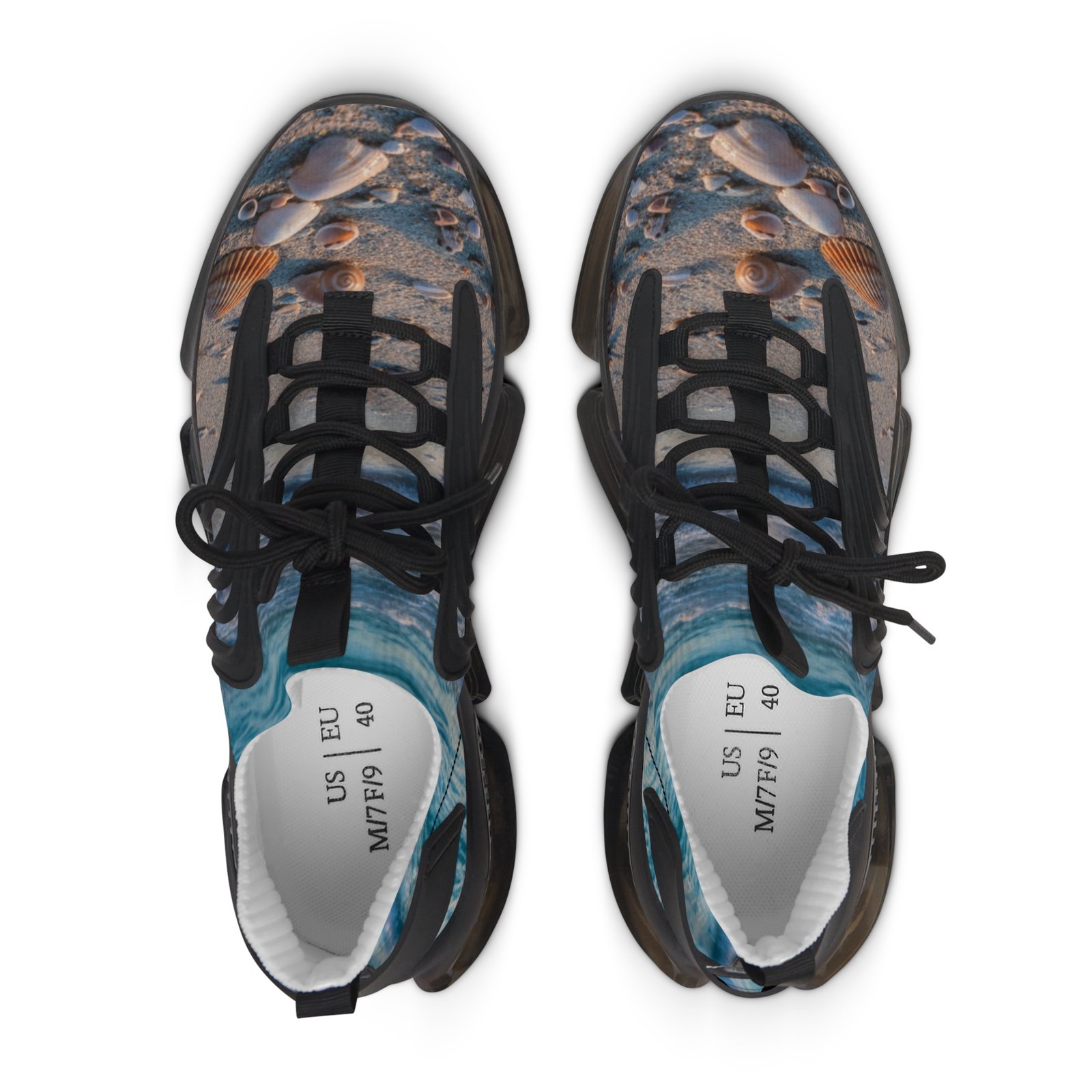 Ocean-Inspired Women's Mesh Sneakers - Image 6