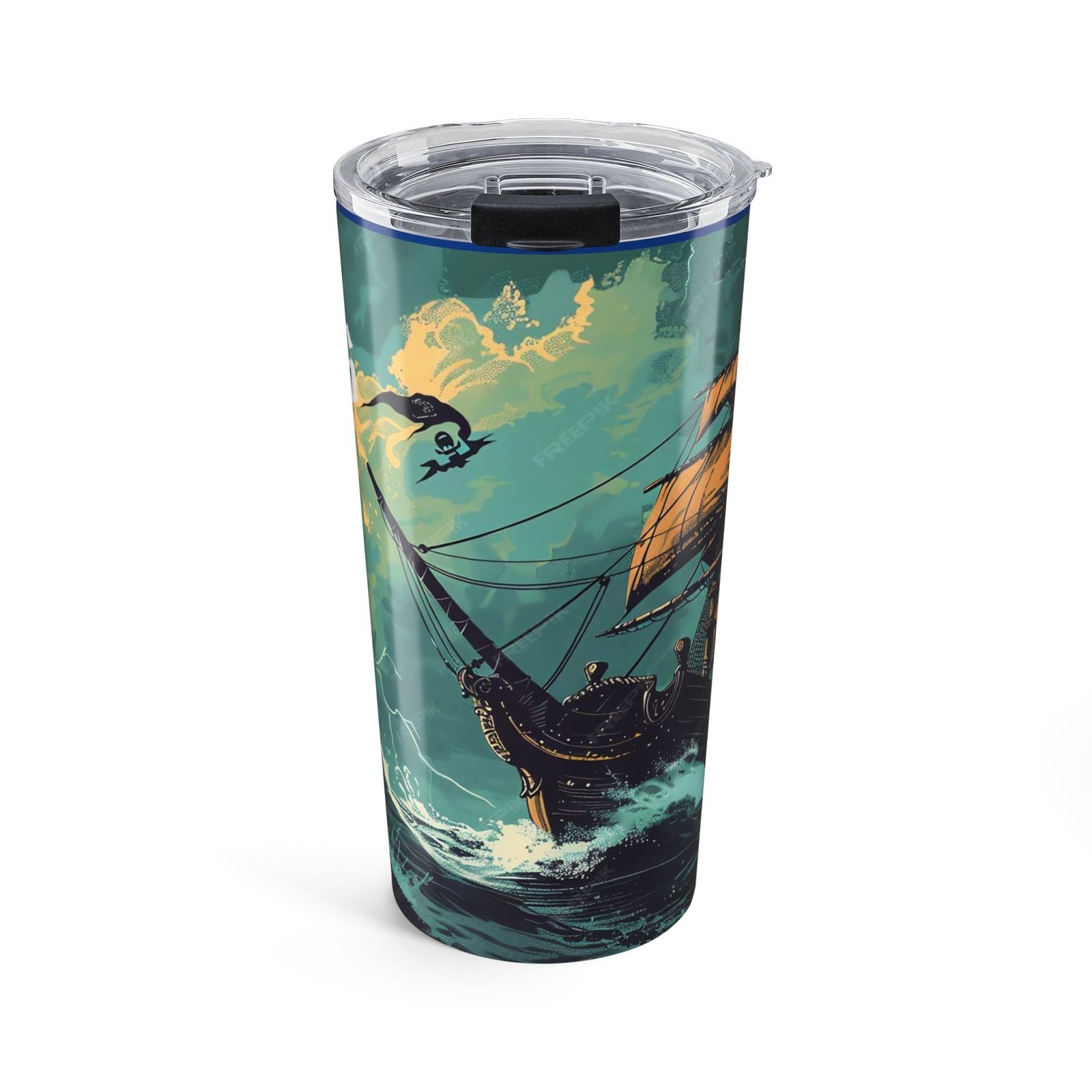 Personalized Nautical Adventure Tumbler, 20oz - Image 3
