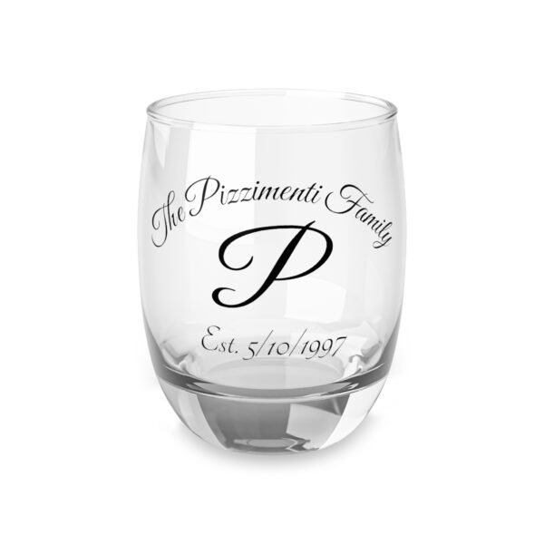 Personalized Engraved Whiskey Glass