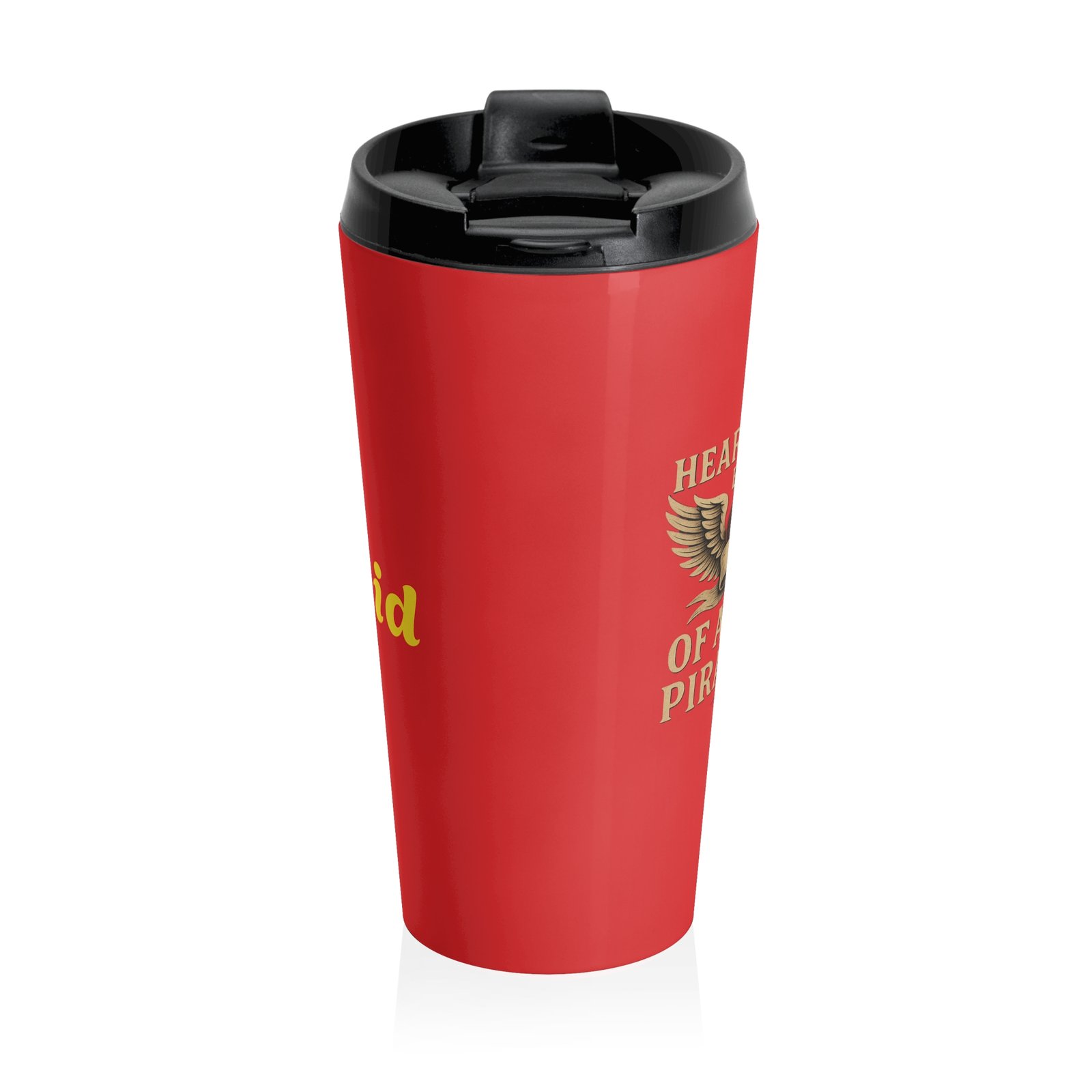 Personalized Heart, Soul, and Wings Travel Mug - Image 5