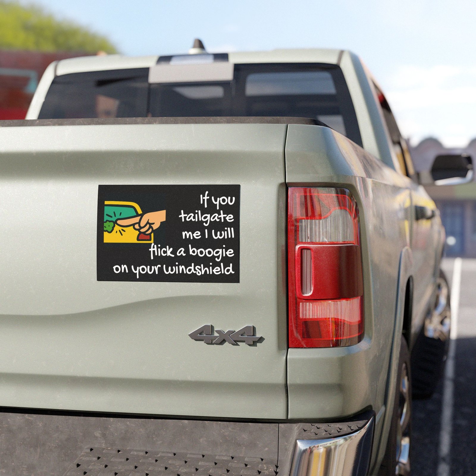Tailgate Humor Car Magnet - Image 2