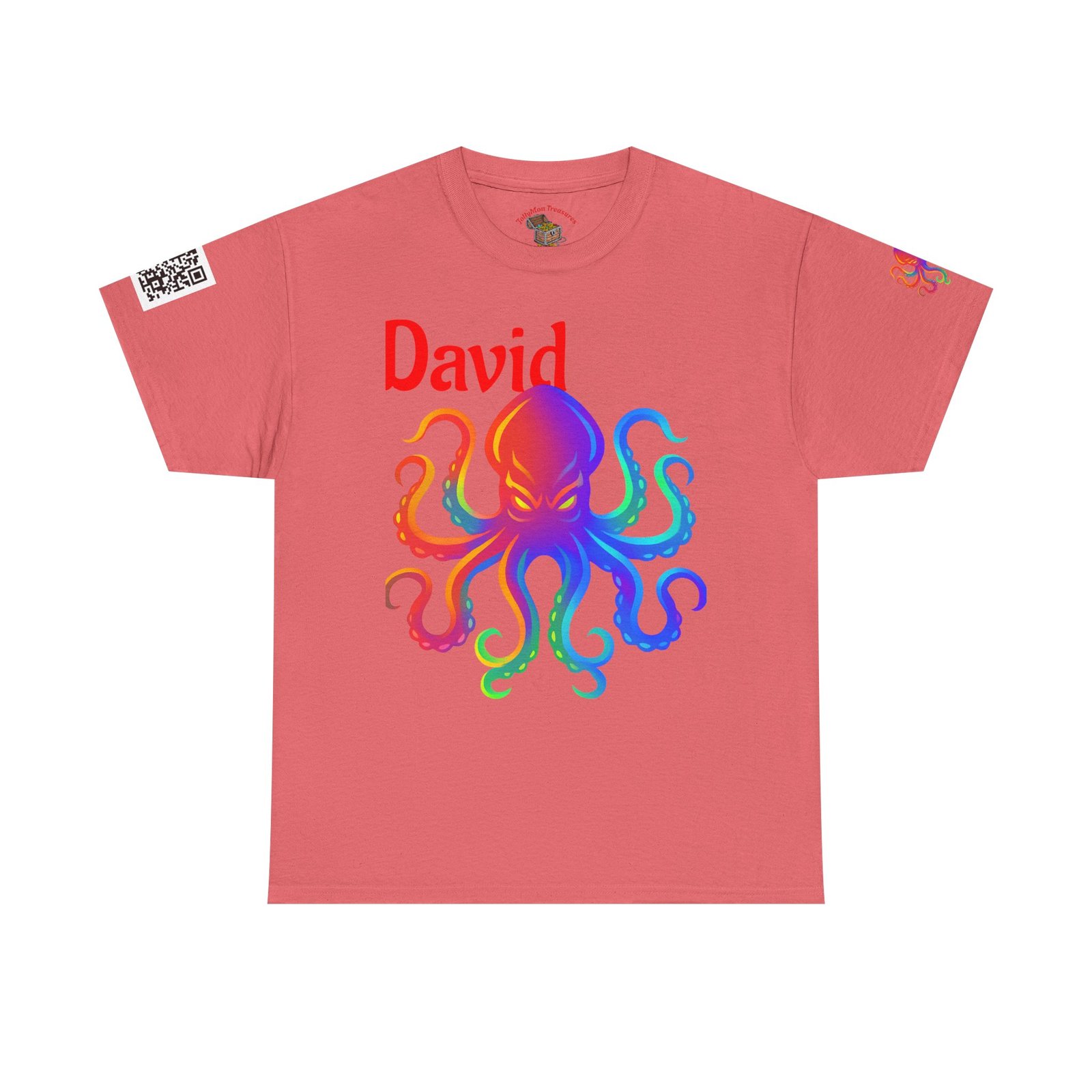 Personalized Colorful Kraken Graphic Tee - Image 5