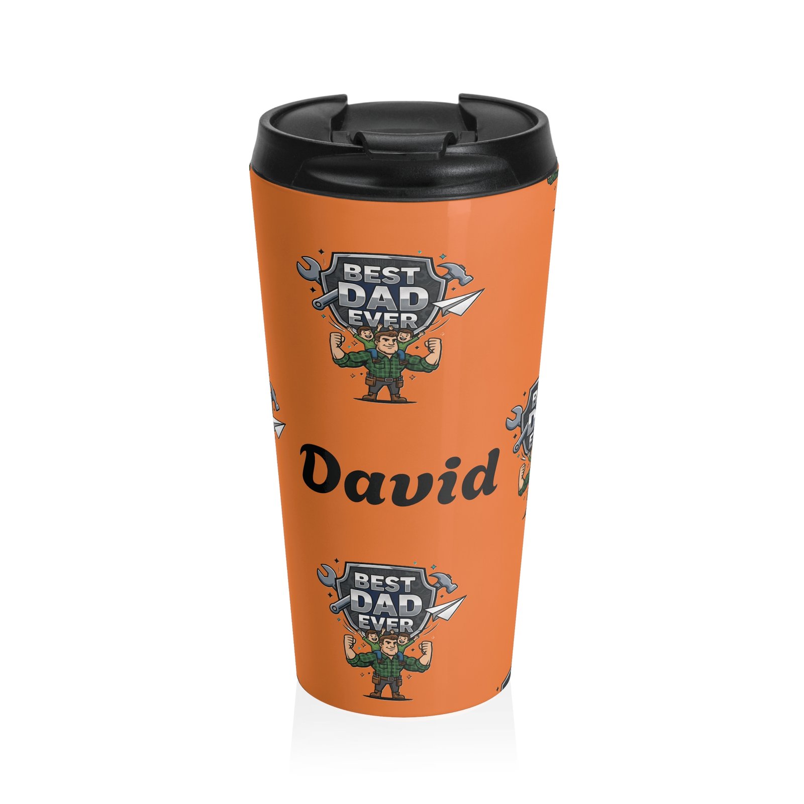 Personalized He-Man Best Dad Ever Travel Mug