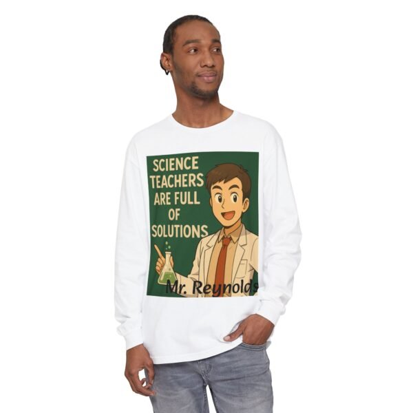 Personalized Science and Motivational Long Sleeve T-Shirt