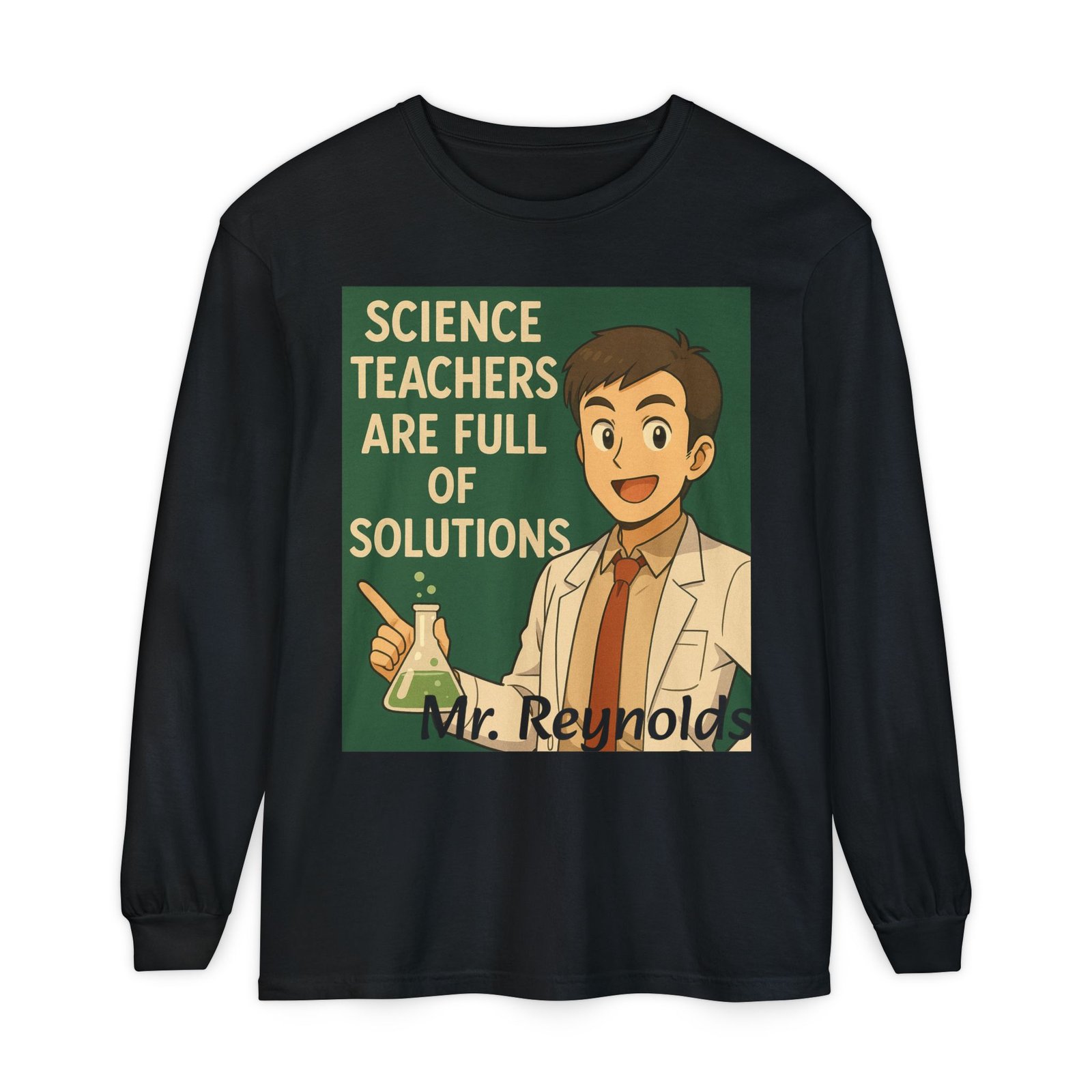 Personalized Science and Motivational Long Sleeve T-Shirt - Image 10