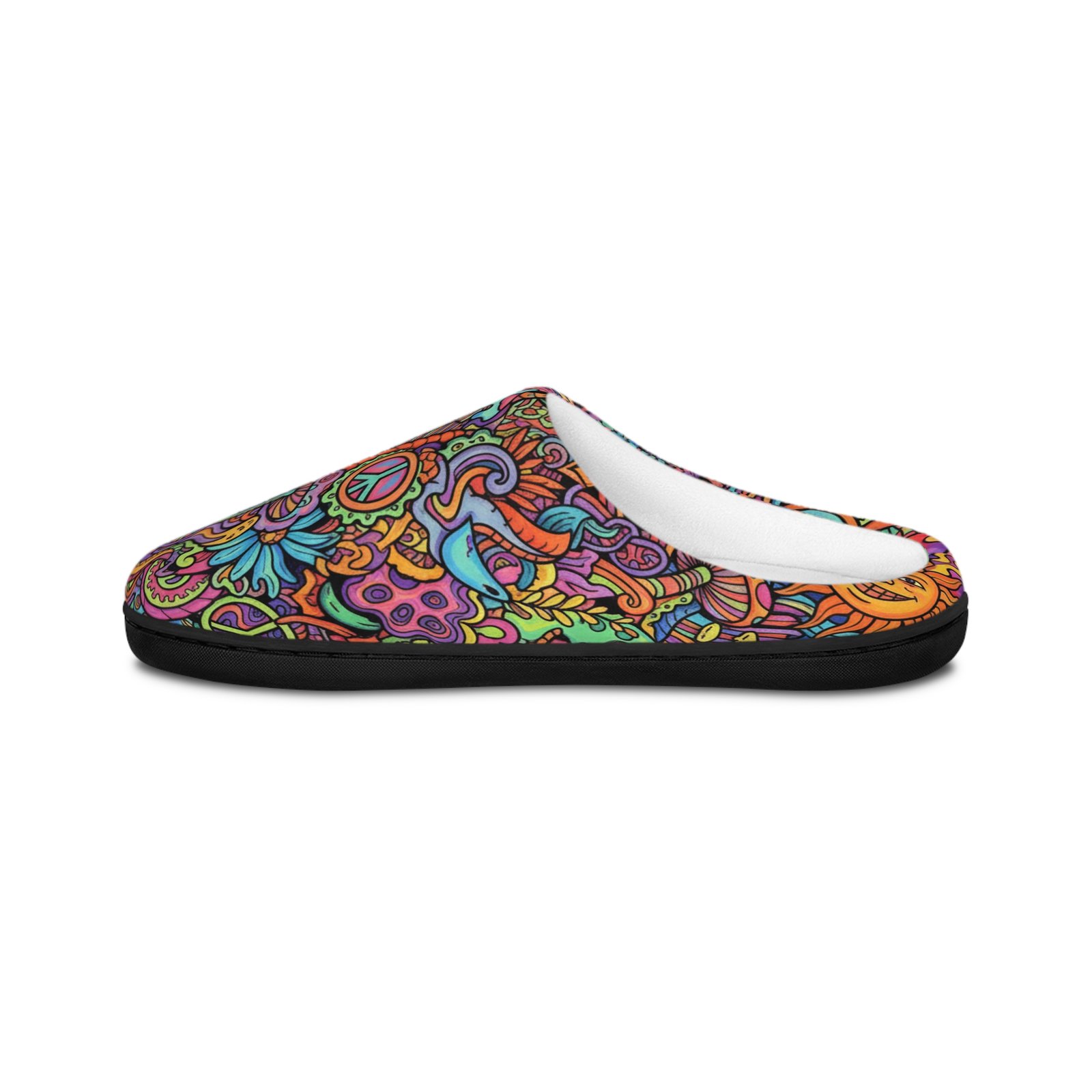 Vibrant Bohemian Women's Indoor Slippers - Image 3