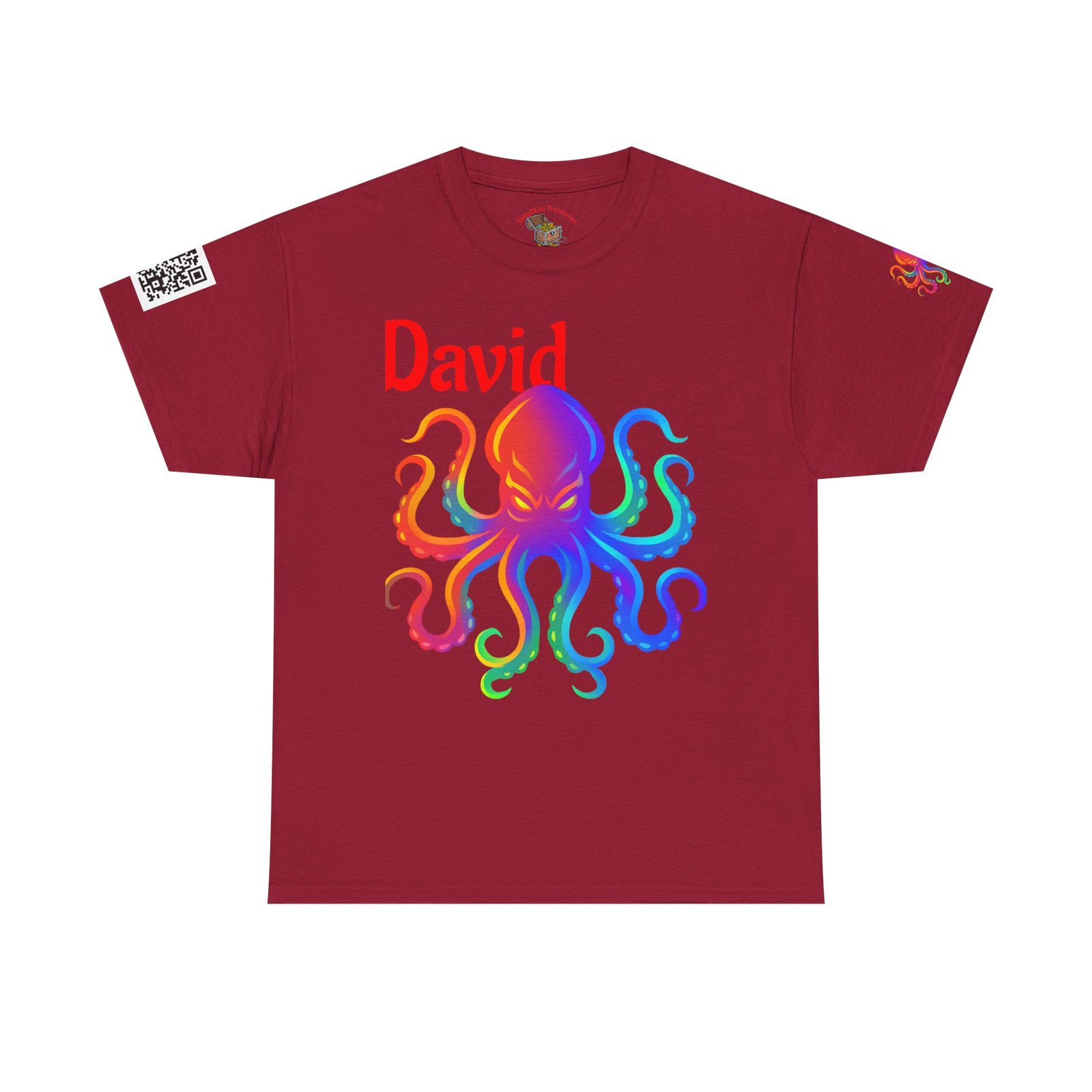 Personalized Colorful Kraken Graphic Tee - Image 12
