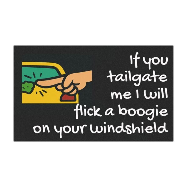 Tailgate Humor Car Magnet